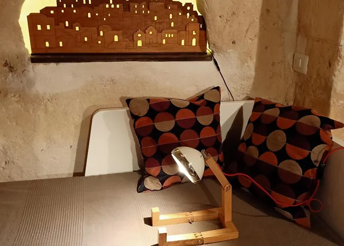 Casa Masiello La Casa Tipica Dei Sassi Di アパート