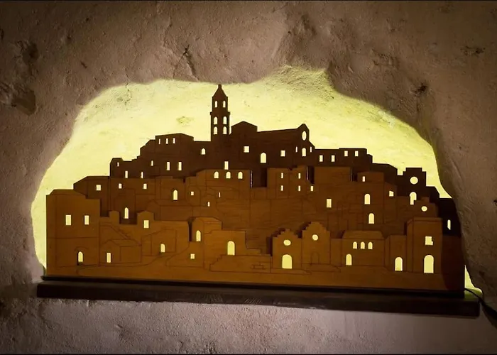 Casa Masiello La Casa Tipica Dei Sassi Di アパート *